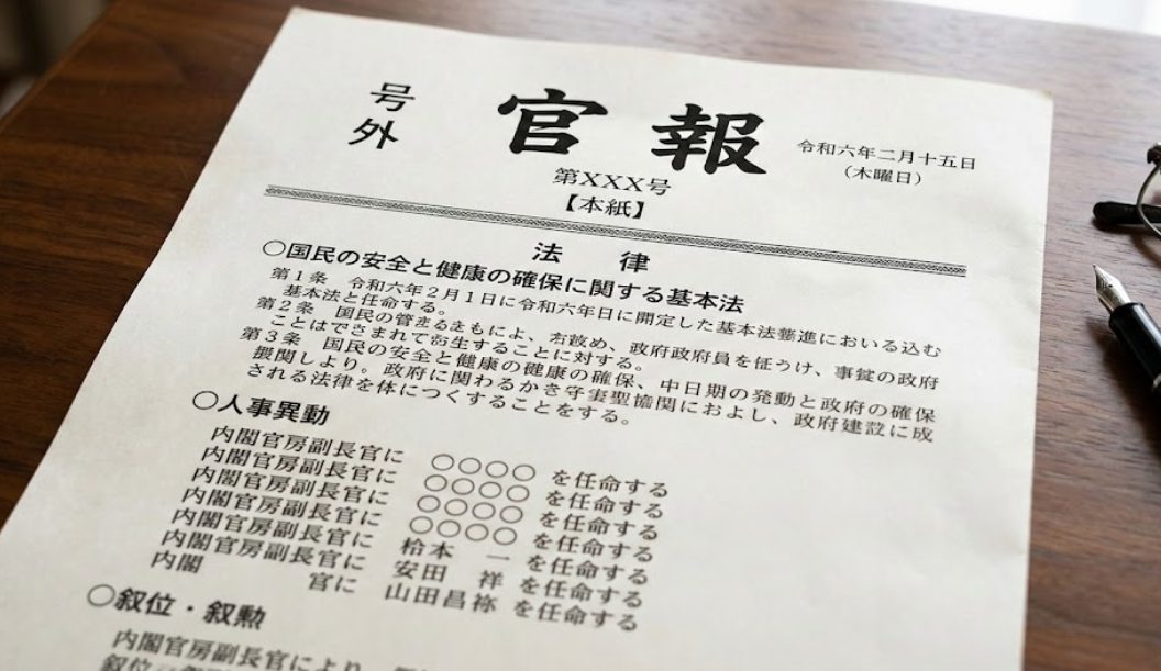 官報まとめ
